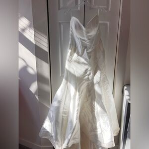 Wedding Dress Strapless Gown